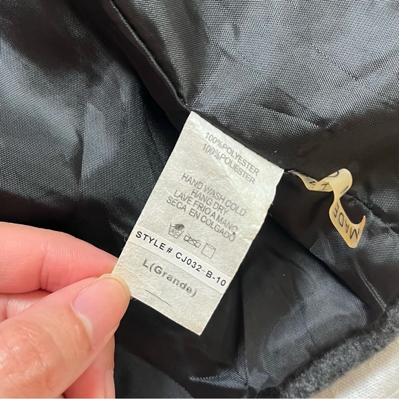 Be Cool Basic Gray Coat Size Large - Picture 5 of 5